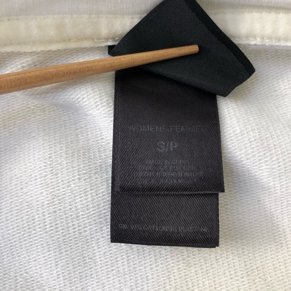 The North Face Sweatshirt Pea Coat Style White, Sm - Picture 8 of 11